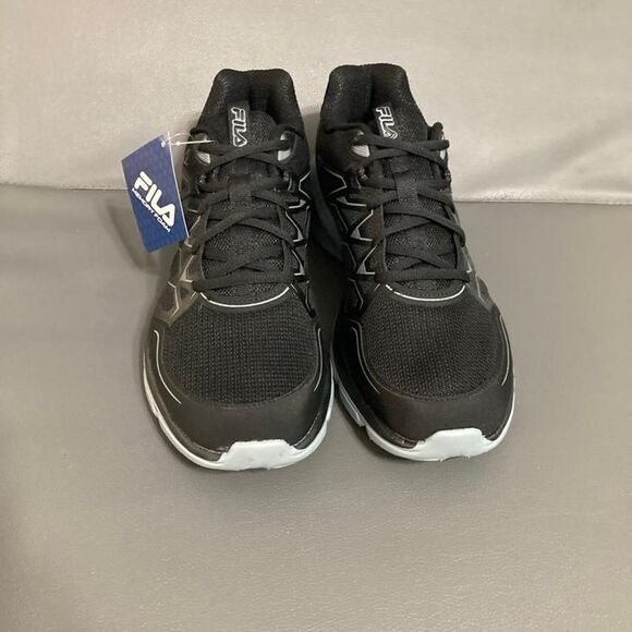 Fila Men's Black and Grey Trainers - Picture 3 of 7